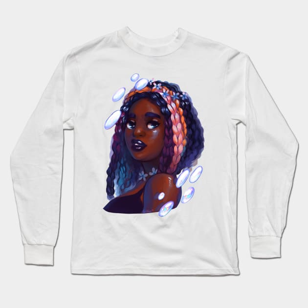 Opal Long Sleeve T-Shirt by GDBee